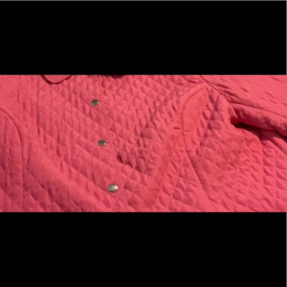 Pink Quilted Jacket